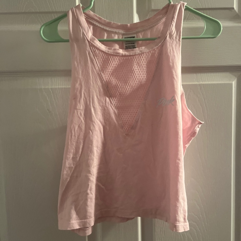 PINK Victoria's Secret Light Pink Tank Top
